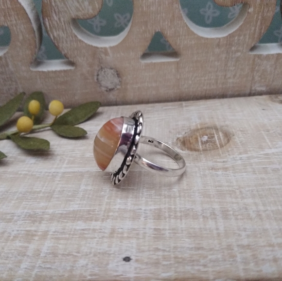 3 SET SILVER-STONE RINGS NWOT - Picture 8 of 11